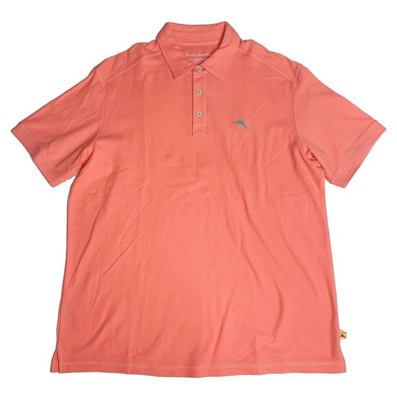 Tommy Bahama Other - Tommy Bahama Mens Polo Shirt Size Medium M Shell